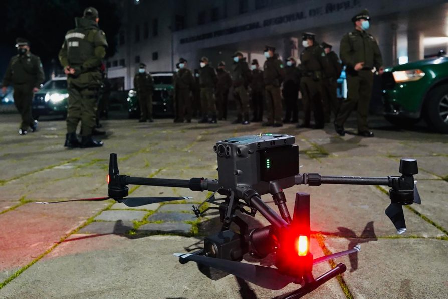 Asertividad de Drones permitió detener anoche a dos sujetos que lanzaban droga a la cárcel de Chillán