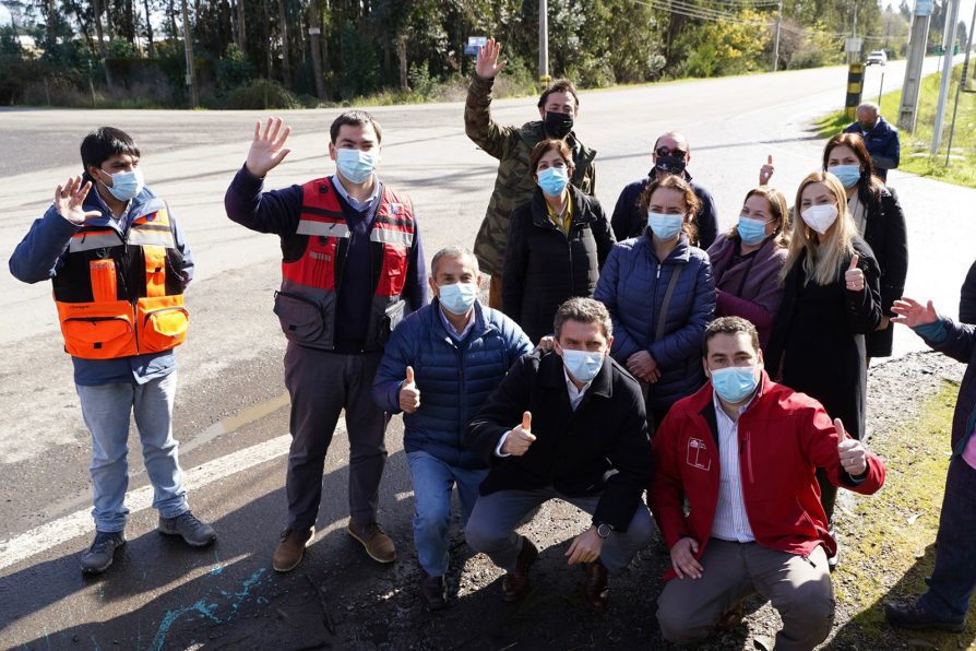 Delegado Jardua anuncia licitación para instalación de semáforo en el cruce Cato-Nahueltoro