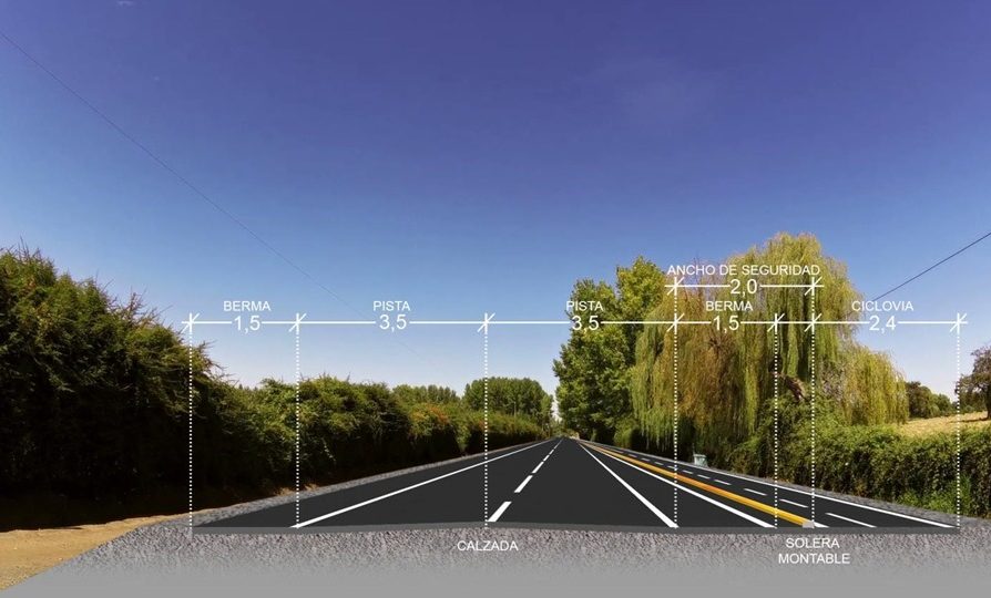 MOP Ñuble inicia licitación del primero de los 14 tramos de la ruta N-59 Chillán-Yungay