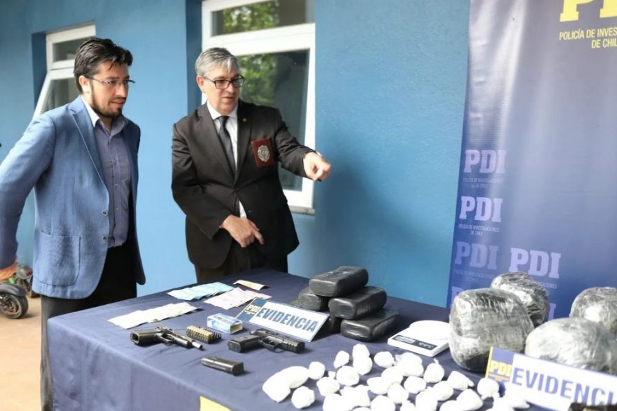 Delegado Pradenas destacó incautación de droga avaluada en casi $190 millones