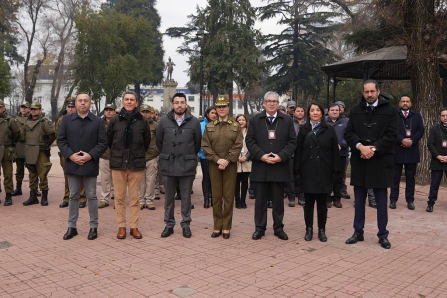 Plan Calles Sin Violencia: autoridades realizan lanzamiento de iniciativa de Gobierno con foco en delitos de mayor connotación y violencia en Chillán