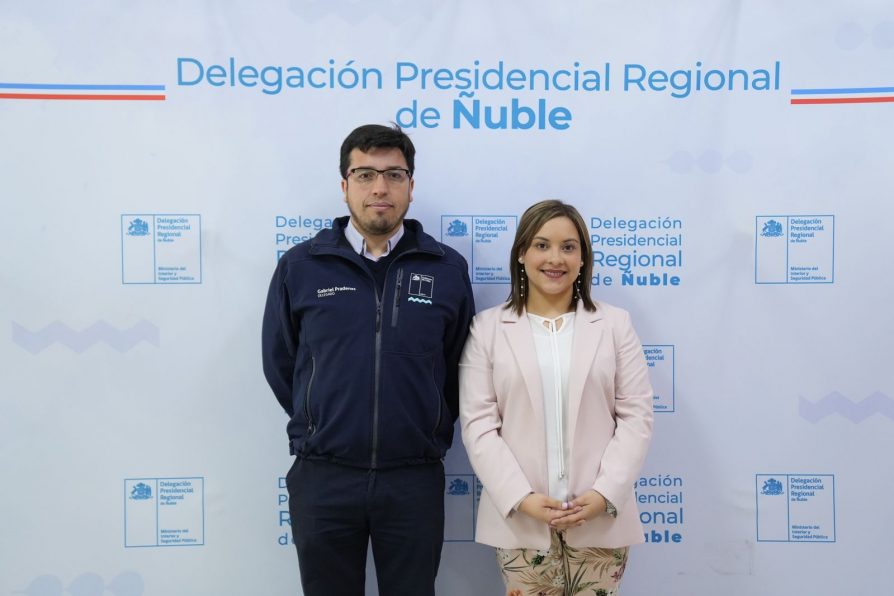Delegado Presidencial presenta a nueva directora regional de Senda Ñuble