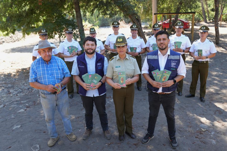 Autoridades visitan campings de Ñuble para prevenir incendios forestales