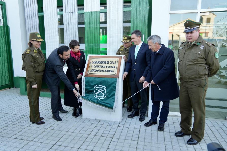 Presidente Gabriel Boric y Ministra CarolinaTohá inauguran 3 nuevas unidades policiales de Carabineros en Ñuble