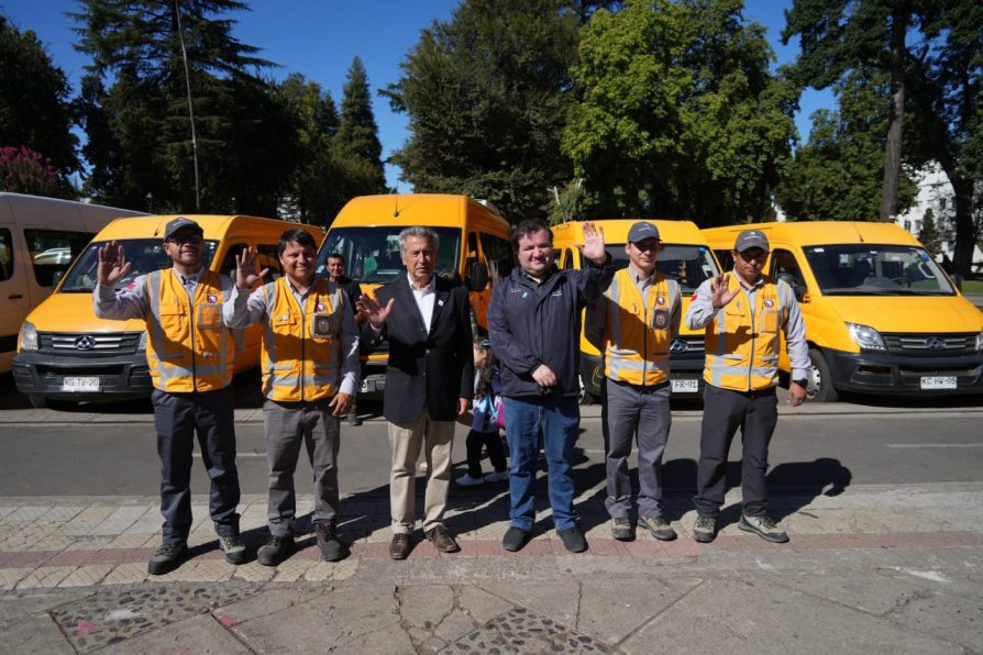 AUTORIDADES FISCALIZAN AL TRANSPORTE ESCOLAR DE LA REGIÓN DE ÑUBLE