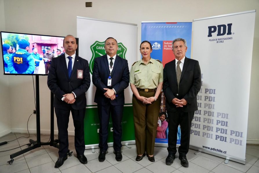 CIEN PERSONAS DETENIDAS EN ÑUBLE TRAS OPERACIÓN FORTALEZA 3