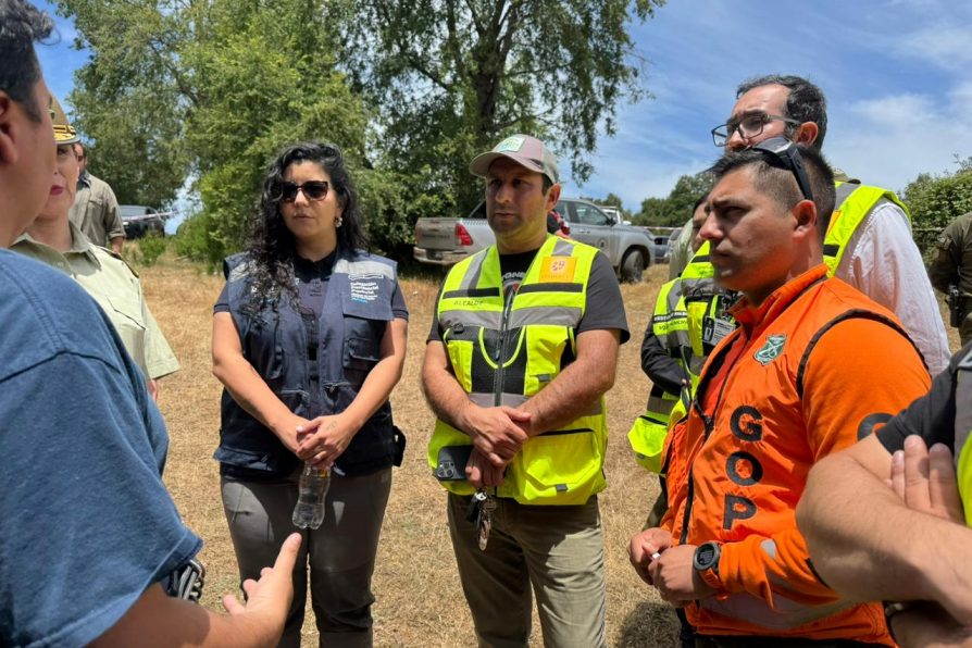 Continúan labores de búsqueda por personas extraviadas en Embalse de Coihueco