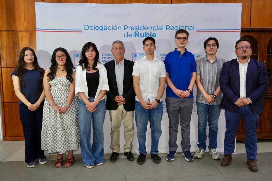 Delegación Presidencial Regional reconoce a seis estudiantes de Ñuble con la Distinción a las Trayectorias Educativas