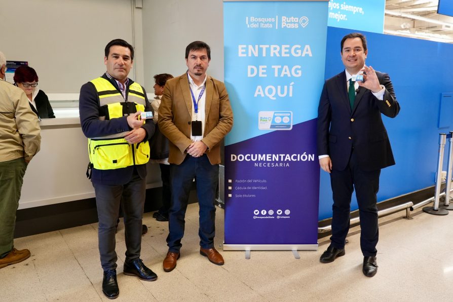Concesionaria Bosques del Itata inicia entrega gratuita de 100 mil TAG ante inicio de pago automatizado en ruta del Itata