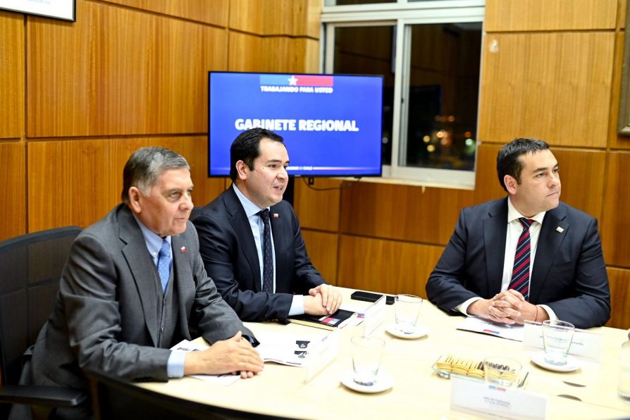 Ministro del Interior encabeza Gabinete Regional junto al Delegado Presidencial en Ñuble