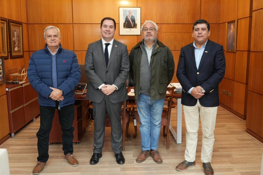 Delegado Presidencial se reúne con gremios para abordar Proyecto de Reconstrucción y agenda de reactivación regional