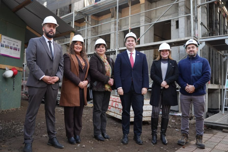 Delegado Presidencial y Subdere destacan 25% de avance en reposición del Liceo A-17 de Yungay