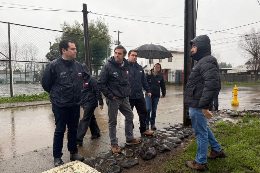 Sistema frontal mantiene 144 personas afectadas en la Región de Ñuble