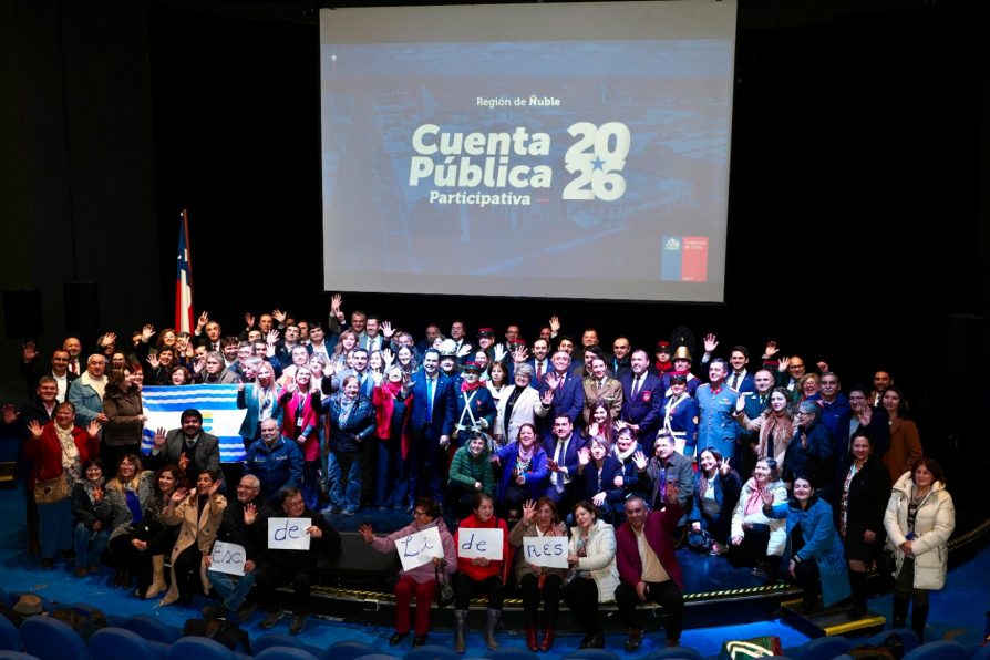 Delegación Presidencial de Ñuble realizó su Cuenta Pública Participativa con alta convocatoria ciudadana