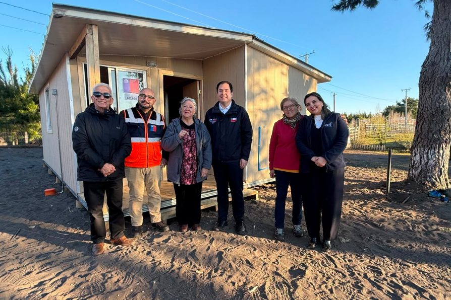 Gobierno entrega vivienda de emergencia en Yungay y destaca avance de la rehabilitación tras eventos meteorológicos en Ñuble
