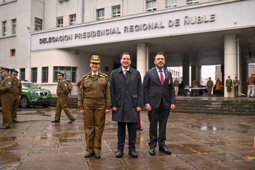 Delegado Presidencial reconoce labor de jefes regionales de Carabineros y PDI ante cambios en el Alto Mando 2027