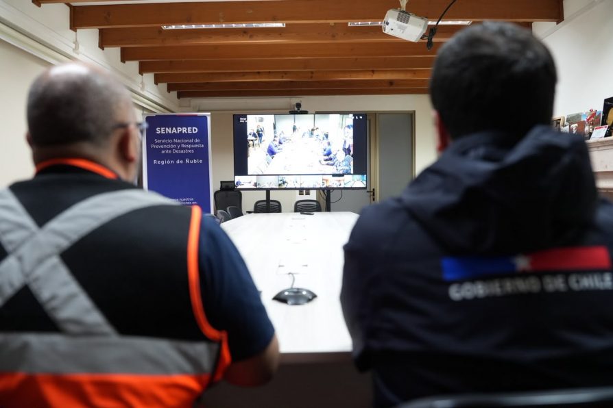 Delegado Presidencial de Ñuble participó en reunión nacional para reforzar coordinación ante emergencia climática preventiva